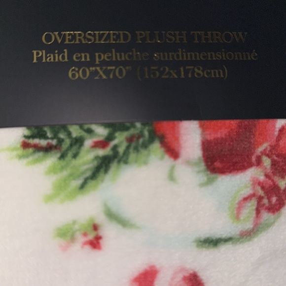 Rachel Roy Christmas cocktail blanket ๐ ๐ธ ๐
๐ป๐
๐ป - Picture 4 of 6